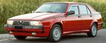 Alfa Romeo 75 3.0 V6 America 1987 red 1:18 Mitica