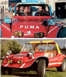 Puma Dune Buggy 1972 red/yellow 1:18 Mitica