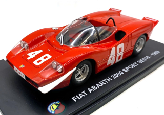 Fiat Abarth 2000 Sport #48 SE010 1969 1:24 Hachette