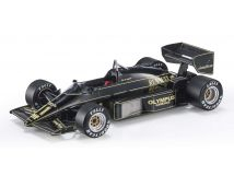 Lotus F1 97T Renault Turbo Lotus JPS #11 E. de Angelis Winner San Marino GP 1985 1:12 GP Replicas