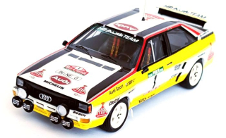 Audi Quattro A2 Team Audi Sport #1 H.Mikkola/ A.Hertz Winner Rally of Portugal 1984 1:43 Troféu
