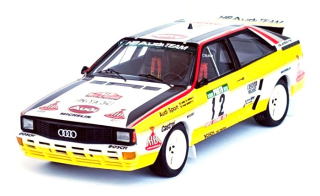 Audi Quattro A2 #12 S. van der Merwe/ F.Boshoff Rally of Portugal 1984 1:43 Troféu