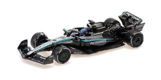 Mercedes-AMG Petronas F1 Team F1 W16 E Performance #63 G.Russell Winner Singapore GP 2025 1:64 Minichamps