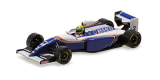 Williams Renault FW16 Ayrton Senna Test Paul Ricard 02.03.1994 1:64 Minichamps