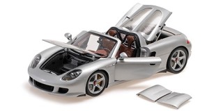 Porsche Carrera GT 2003 silver 1:18 Minichamps
