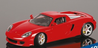 Porsche Carrera GT 2003 red 1:18 Minichamps