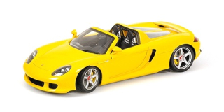 Porsche Carrera GT 2003 yellow 1:18 Minichamps