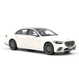 Mercedes-Benz S-Class AMG-Line 2021 white 1:18 Norev