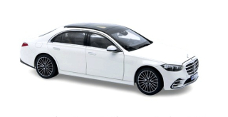 Mercedes-Benz S-Class AMG-Line 2021 white 1:18 Norev