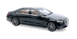 Mercedes-Benz S-Class AMG-Line 2021 obsidian black metallic 1:18 Norev