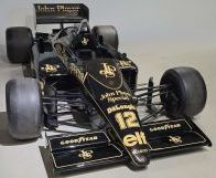 Lotus F1 98T Renault Turbo #12 A.Senna Winner Detroit USA GP 1986 1:12 GP Replicas