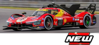 Ferrari 499P 3.0L Turbo V6 AF Corse #50 Fuoco/ Molina/ Nielsen 24H Le Mans 2026 1:43 Bburago