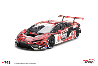 Lamborghini Temerario GT3 PFAFF Motorsports #9 Caldarelli/ Mitchell/ Perera 12H Sebring 2026 1:18 TopSpeed Models