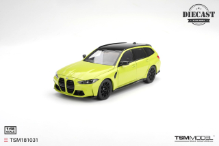BMW M3 Touring G81 2023 Sao Paulo yellow solid 1:18 TSM Model