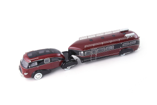 Zephir Land Yacht 1936 red/black 1:43 AutoCult