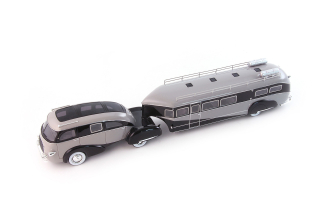 Zephir Land Yacht 1936 grey/black 1:43 AutoCult