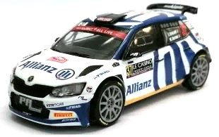 Škoda Fabia R5 Rally2 WRC #37 E.Brazzoli/ M.Barone Rally Monte Carlo 2020 1:43 Minipartes