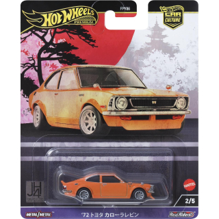 Toyota Corolla Levin orange *Japan Historics* 1:64 HotWheels