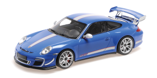 Porsche 911 GT3 RS 4.0 2011 blue 1:64 Minichamps