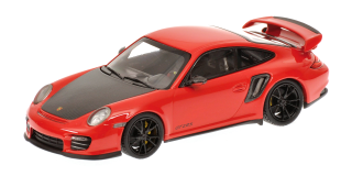 Porsche 911 (997.2) GT2 RS 2010 red/black wheels 1:64 Minichamps