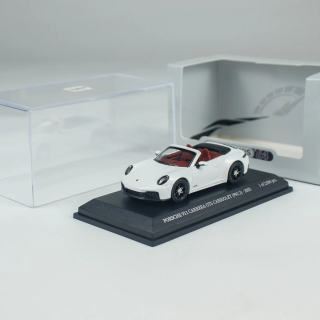 Porsche 911 (992.2) Carrera GTS Cabriolet 2025 white 1:64 Minichamps