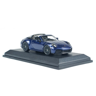 Porsche 911 (992.2) Targa 4 GTS 2025 blue metallic 1:64 Minichamps