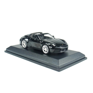 Porsche 911 (992.2) Targa 4 GTS 2025 black 1:64 Minichamps