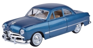 Ford Coupe 1949 blue 1:24 Motor Max