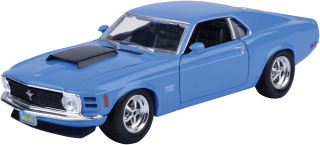 Ford Mustang Boss 429 1970 blue 1:24 Motor Max