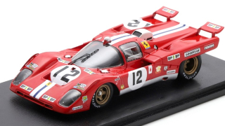 Ferrari 512M #12 Posey/Adamowicz 3rd place 24H Le Mans 1971 1:43 Look Smart Models