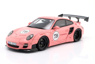 Porsche 911 (997) Turbo S LBWK Sidney Hoffmann "Die Sau" #79 pink 1:18 Werk83