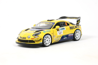 Alpine A110 RGT+ #4 Fuster/Fuentes Rally du Mont Blanc 2025 1:18 Solido