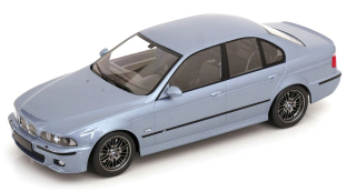 BMW M5 E39 1998 Silverstone Blue 1:18 KK Scale