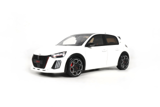 Peugeot E-208 GTI 2026 white 1:18 OttOmobile
