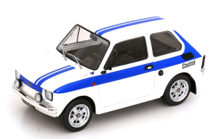 Fiat 126 1972 white/blue 1:18 MCG Modelcar Group