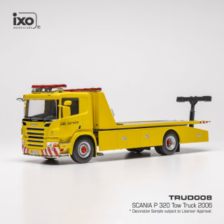 Scania P-320 Tow Truck 2006 yellow 1:43 Ixo Models