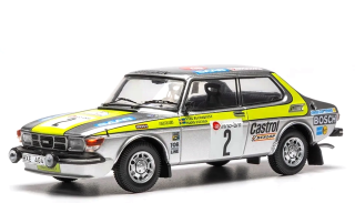Saab 99 EMS # 2 Blomqvist/Sylvan Winner Rally Boucles de Spa 1976 1:43 Ixo Models