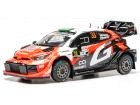 Toyota Yaris GR WRC Rally 1 Team Toyota Gazoo Racing WRT #33 Evans/Martin Winner Rally Sweden 2026 1:43 Ixo Models