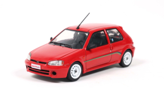 Peugeot 106 PH.2 Rallye Rouge Vallelunga 1995 1:43 Solido