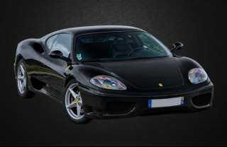 Ferrari 360 Modena 1999 Nero Daytona 1:43 Top Marques