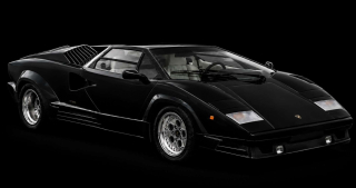 Lamborghini Countach 25th Anniversary 1988 black 1:43 Top Marques