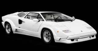 Lamborghini Countach 25th Anniversary 1988 Bianco Polo 1:43 Top Marques