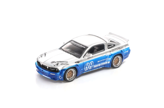 Ford Mustang Pandem Rocket Bunny moontech blue 1:64 ModelModel