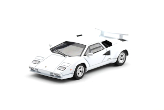 Lamborghini Countach LP500S 1982 bianco 1:64 Mini GT