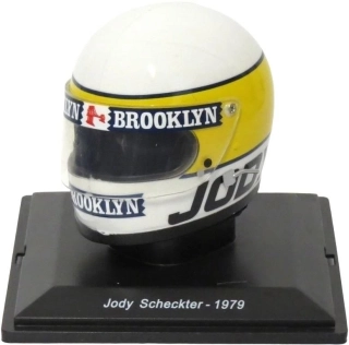 Helmet - J. Scheckter #11 Ferrari 312 T3 Formula 1 World Champion 1979 1:5 Spark Editions