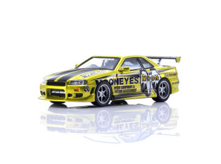 Nissan Skyline GT-R (R34) *Mooneyes 1* 2026 With Led 1:64 Kyosho