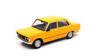 Fiat 125P yellow 1:24 Welly