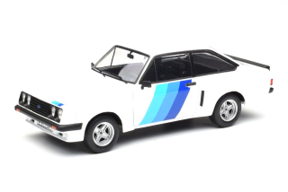 Ford Escort MK II RS 2000 X-Pack 1977 white/blue 1:18 MCG Modelcar Group