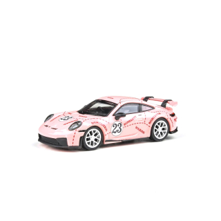 Porsche 911 992-2 GT3 Coupe RHD 2026 pink pig 1:64 Para64