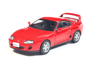 Toyota Supra (JZA80) 1993 renaissance red 1:64 Ixo America